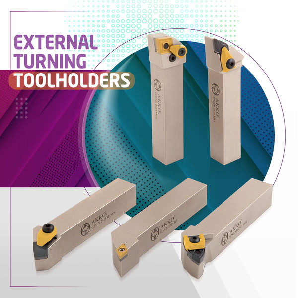 External Toolholders with Coolant Holes - Jet Tools