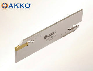 using Sandvik insert 123.. | aklsandvik | Blade for part off | AKKO