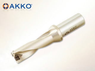 3xD using AKKO and Taegutec SPMX insert from dia 12,5 to 52mm | atumspmg3 | U drill 3xD | AKKO